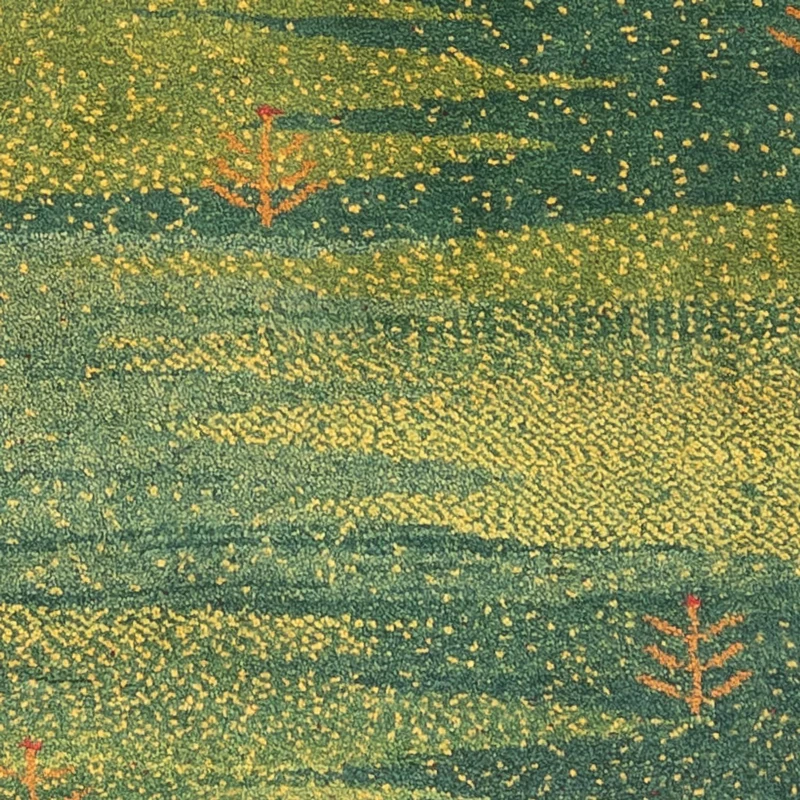 Gabbeh Persisch Teppich 82x220cm - Perserteppich Wollteppich - mehrfarbig