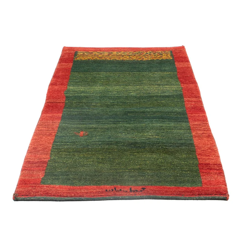 Gabbeh Persisch Teppich 84x190cm - Perserteppich Wollteppich - mehrfarbig