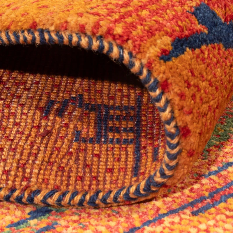 Gabbeh Persisch Teppich 83x285cm - Perserteppich Wollteppich - mehrfarbig