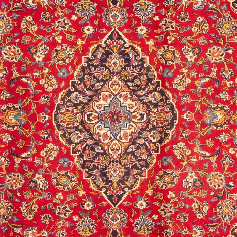 Keshan Teppich 252x343cm - Perserteppich - rot