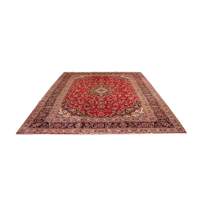 Keshan Teppich 252x343cm - Perserteppich - rot