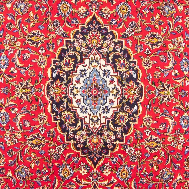 Keshan Teppich 250x347cm - Perserteppich - rot