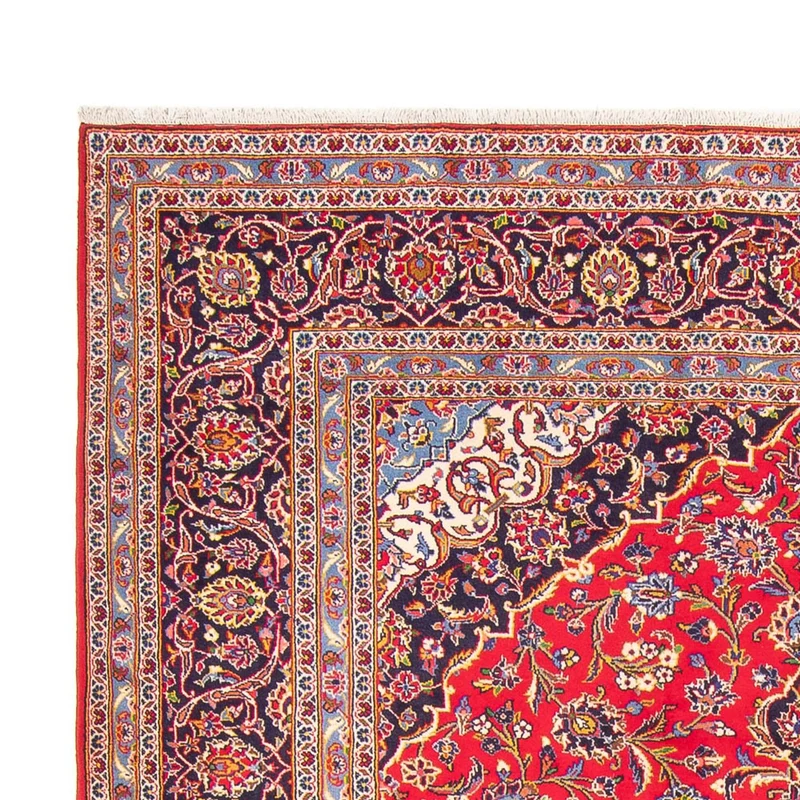 Keshan Teppich 250x347cm - Perserteppich - rot