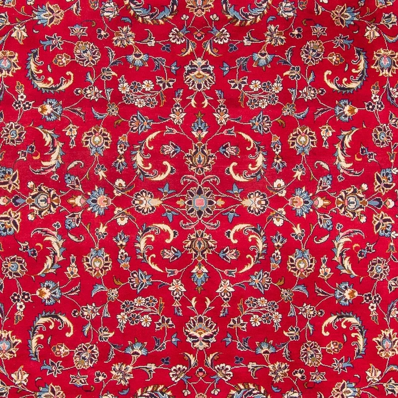 Keshan Teppich 243x358cm - Perserteppich - rot