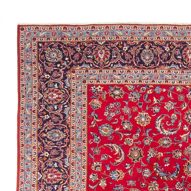 Keshan Teppich 243x358cm - Perserteppich - rot