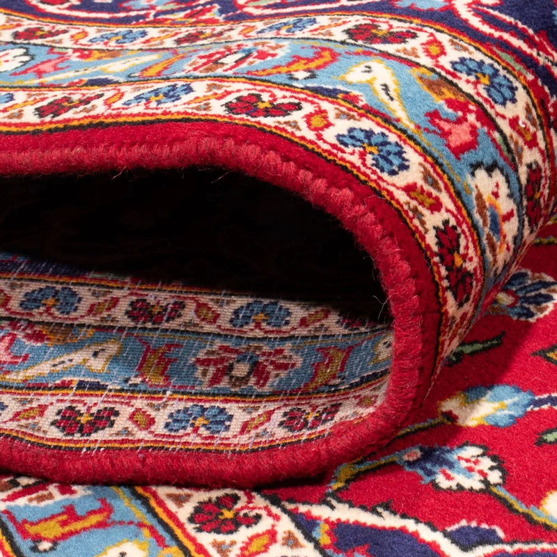 Keshan Teppich 252x355cm - Perserteppich - rot