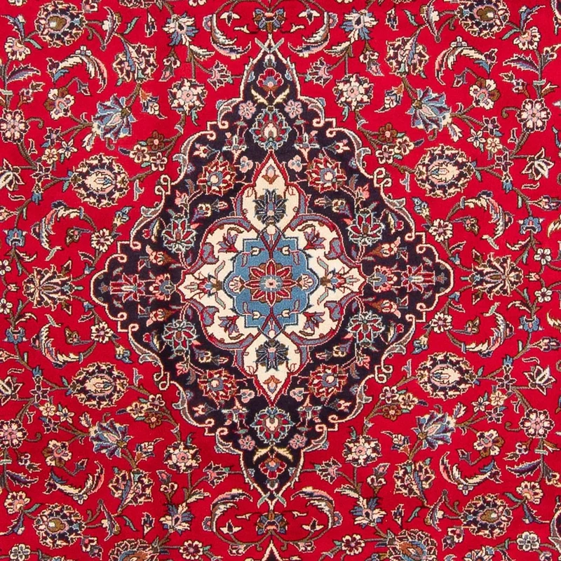 Keshan Teppich 247x365cm - Perserteppich - rot