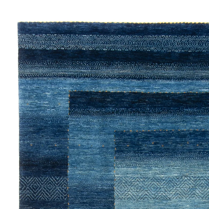 Loribaft Teppich Perser 212x286cm - Orientteppich - seeblau