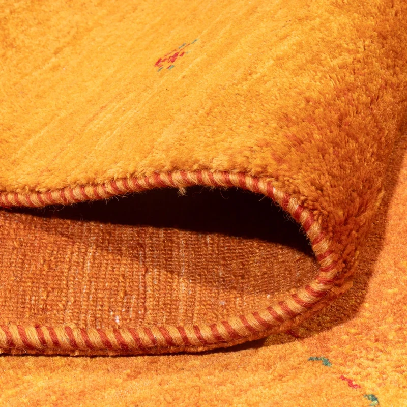 Gabbeh Teppich - Loribaft Perser - 208 x 290 cm - orange