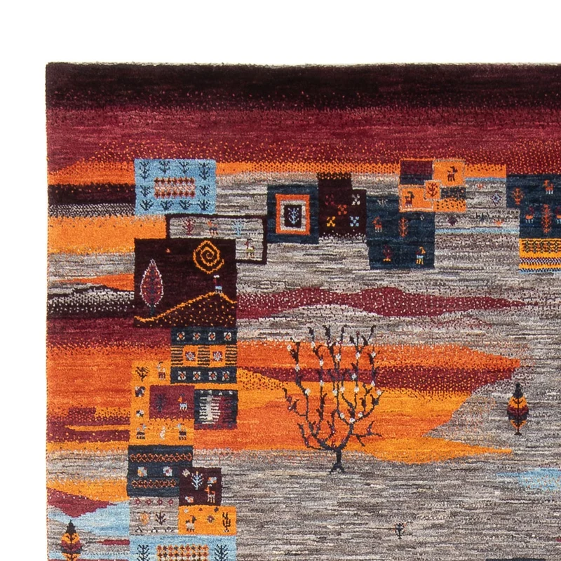 Loribaft Teppich Perser 204x276cm - Orientteppich - mehrfarbig
