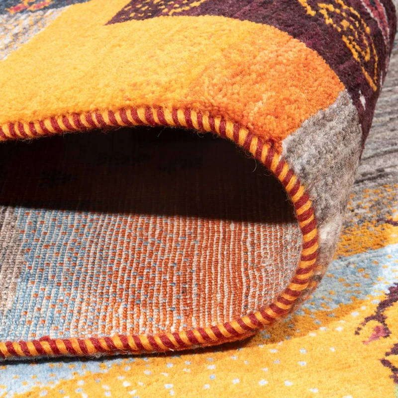 Loribaft Teppich Perser 204x276cm - Orientteppich - mehrfarbig