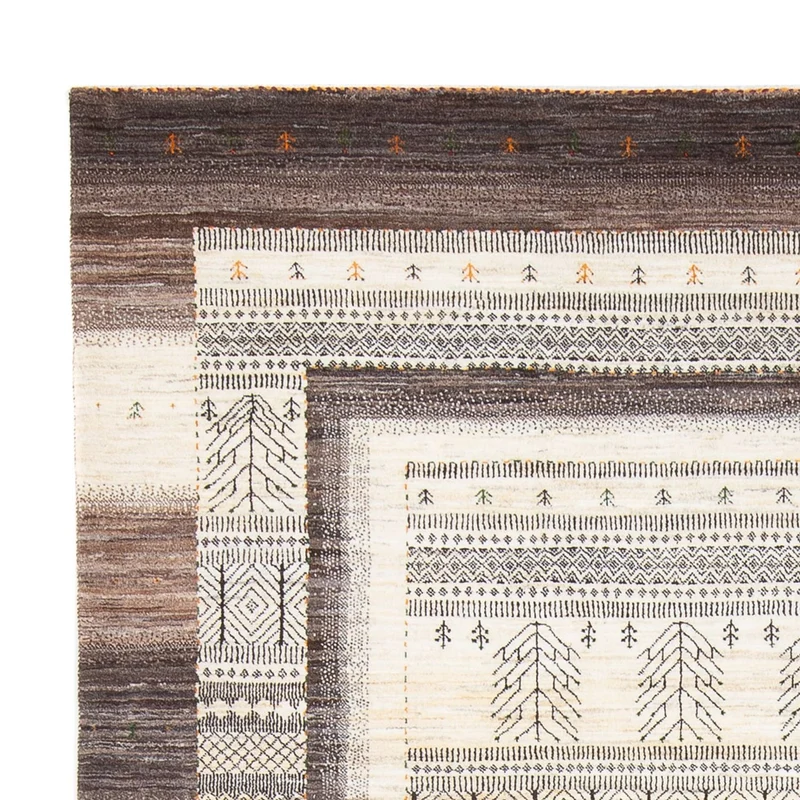 Gabbeh Teppich - Loribaft Perser - 218 x 296 cm - mehrfarbig