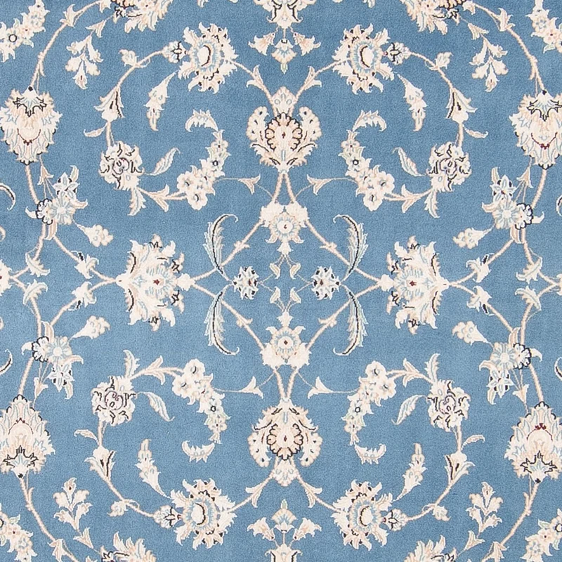 Perserteppich - Nain - 170 x 237 cm - blau