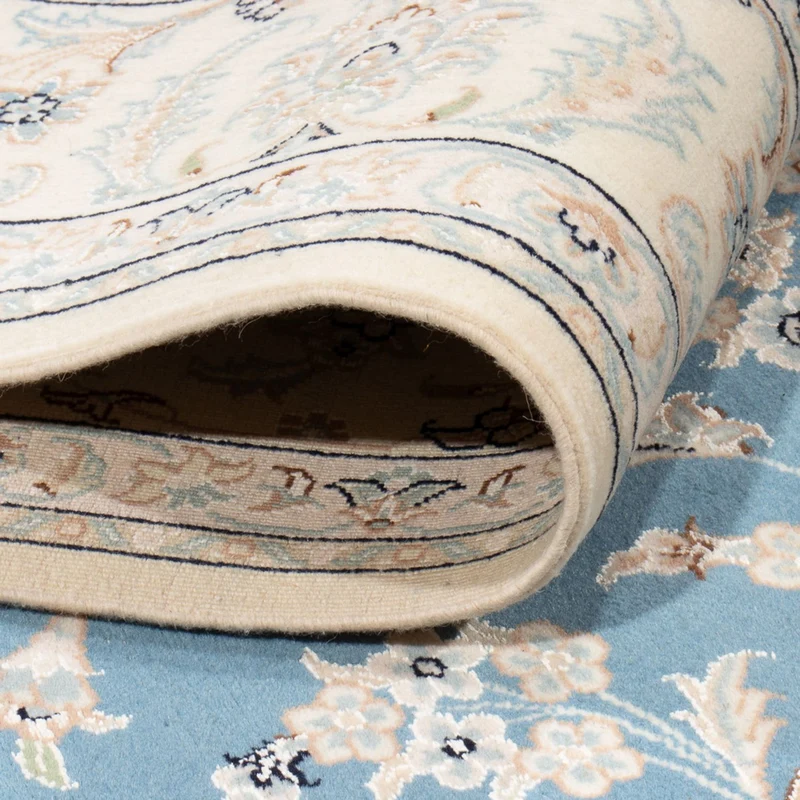 Nain Teppich 168x251cm - Perserteppich - blau