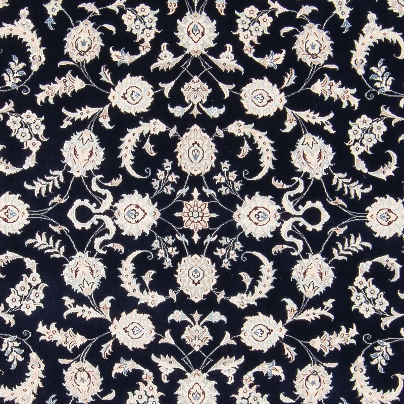 Perserteppich - Nain - 171 x 235 cm - dunkelblau