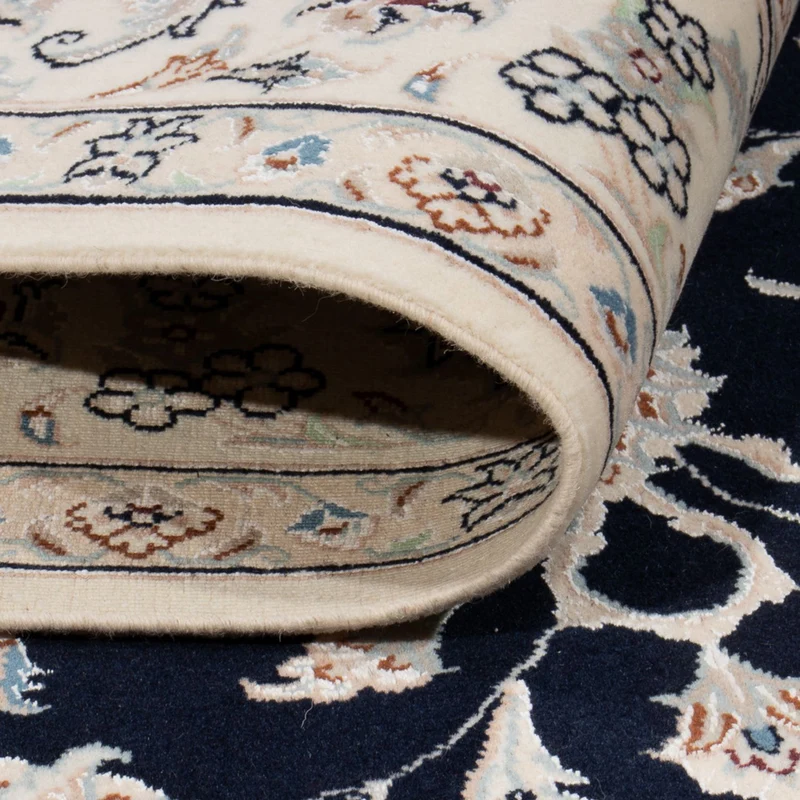 Perserteppich - Nain - 171 x 235 cm - dunkelblau