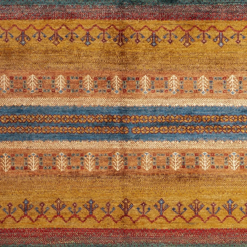 Gabbeh Teppich - Loribaft Perser - 131 x 183 cm - mehrfarbig