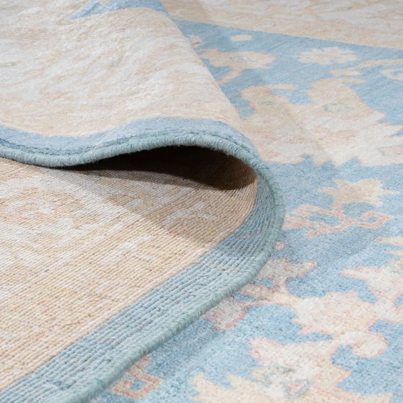 Ziegler Teppich 178x240cm - Orientteppich - blau