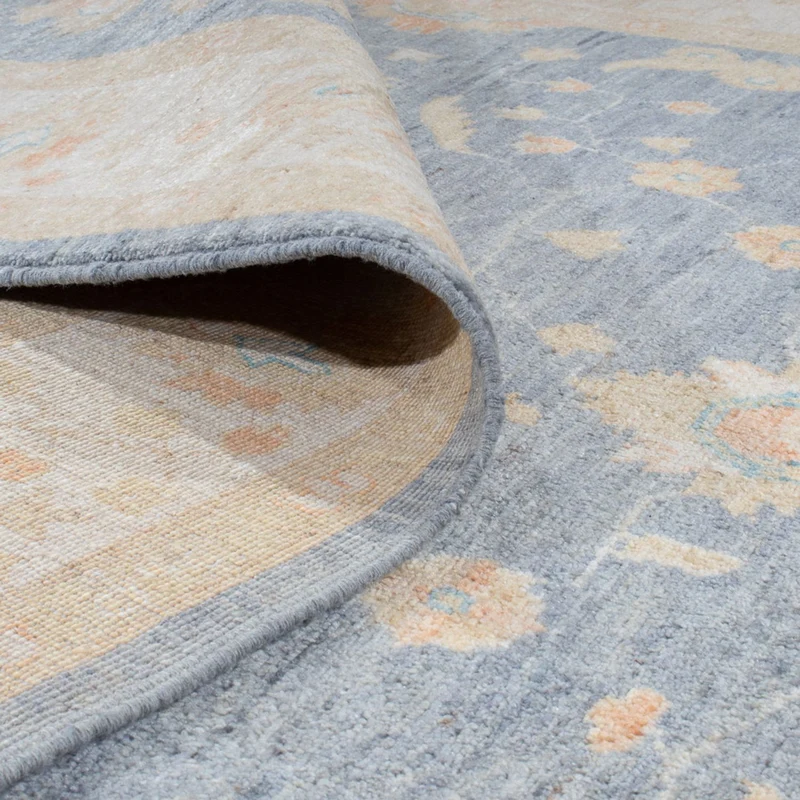 Ziegler Teppich 173x236cm - Orientteppich - seeblau