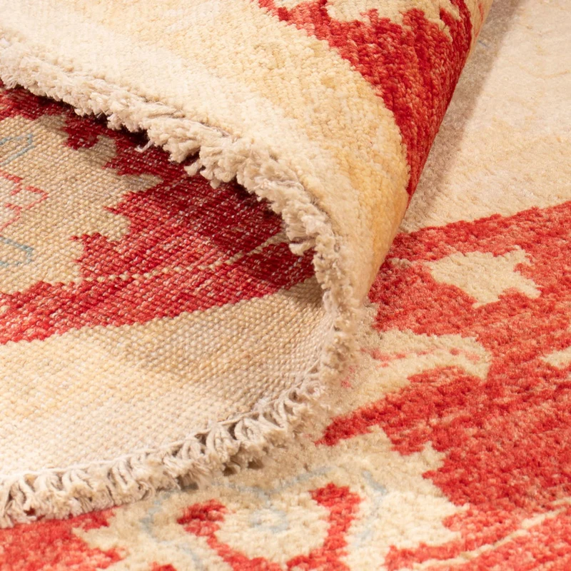 Ziegler Teppich rund - 178 x 200 cm - beige