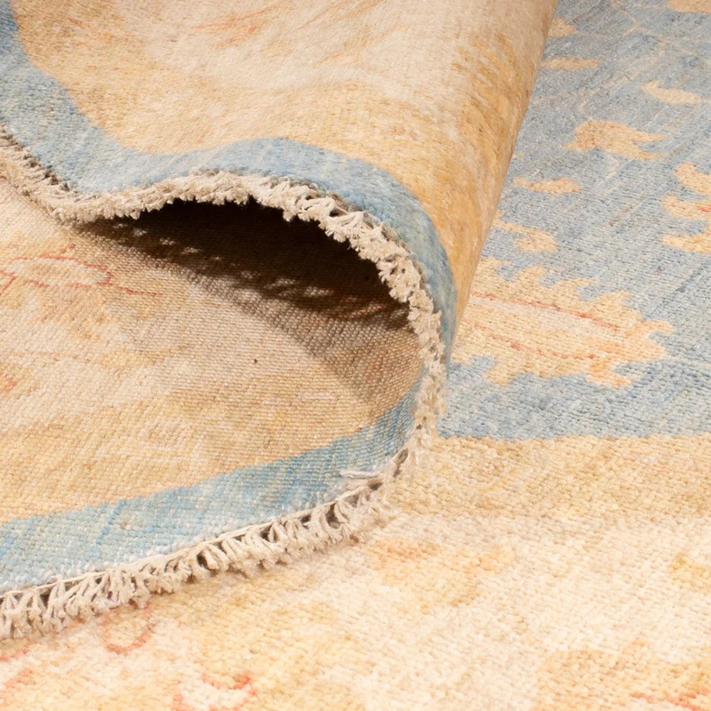 Ziegler Teppich 247x247cm - Orientteppich - blau