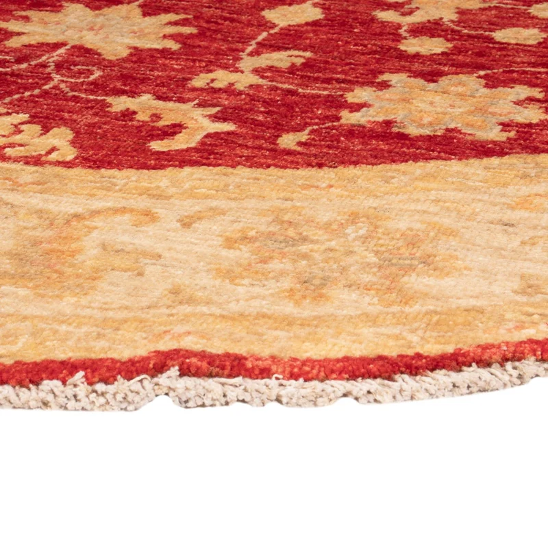 Ziegler Teppich rund - 149 x 149 cm - rot