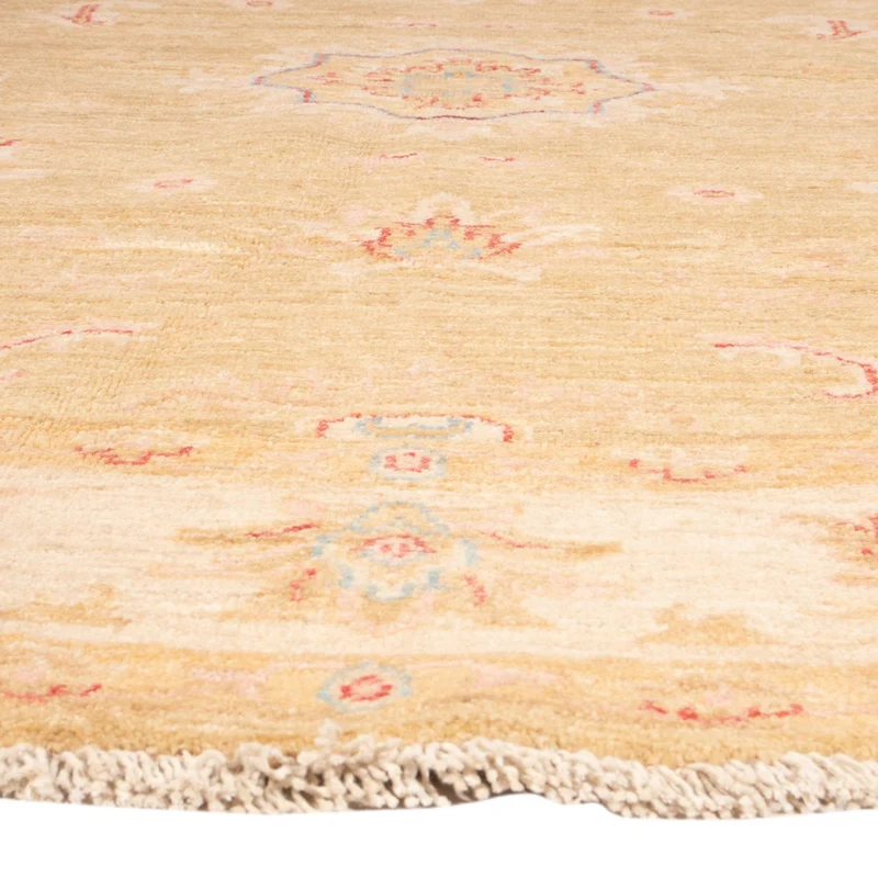 Ziegler Teppich rund - 196 x 197 cm - beige