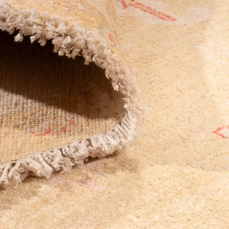 Ziegler Teppich rund - 196 x 197 cm - beige