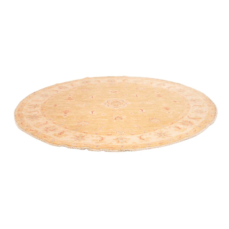 Ziegler Teppich rund - 196 x 197 cm - beige