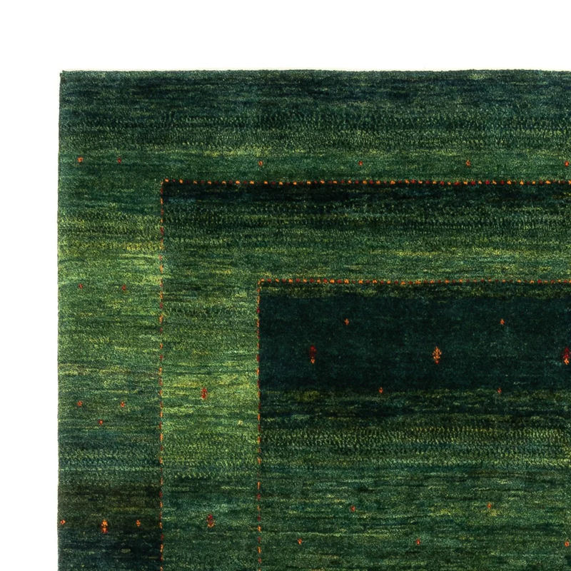 Loribaft Teppich Perser 210x254cm - Orientteppich - grün