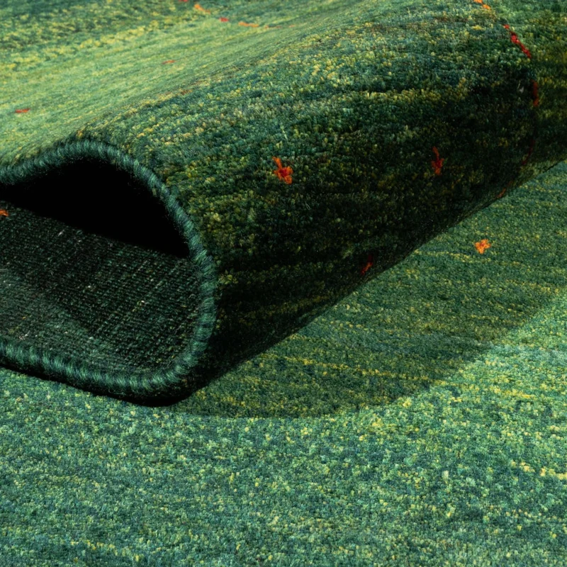 Loribaft Teppich Perser 210x254cm - Orientteppich - grün