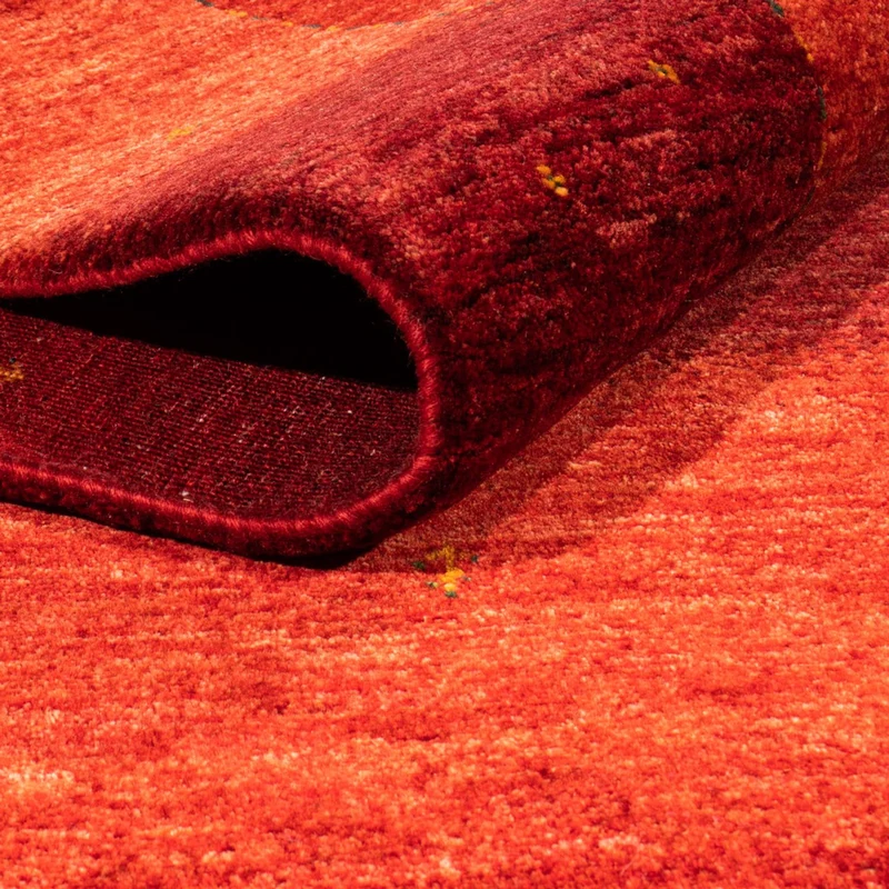 Gabbeh Teppich - Loribaft Perser - 203 x 278 cm - rot