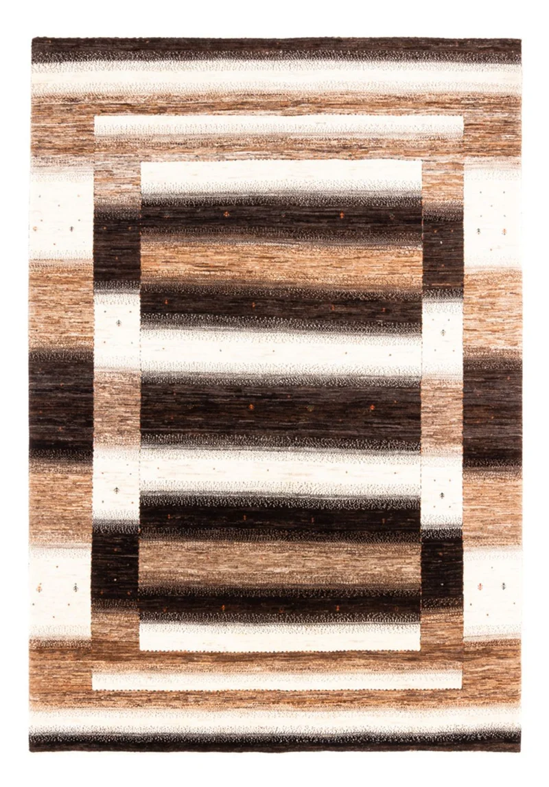 Loribaft Teppich Perser 215x298cm - Orientteppich - grau