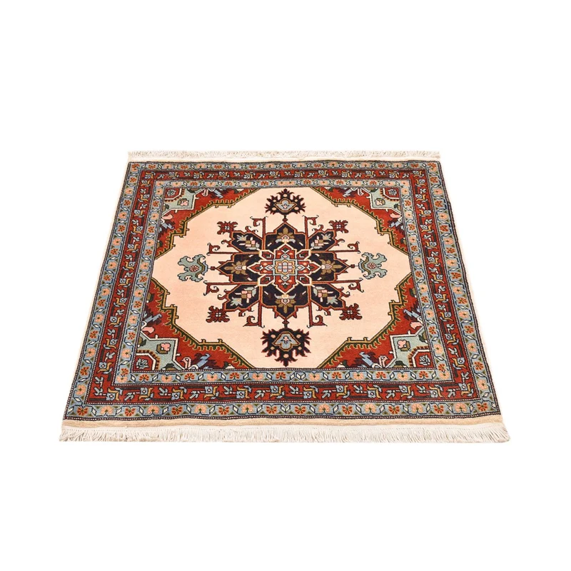 Ardebil Teppich 100x105cm - Perserteppich - creme