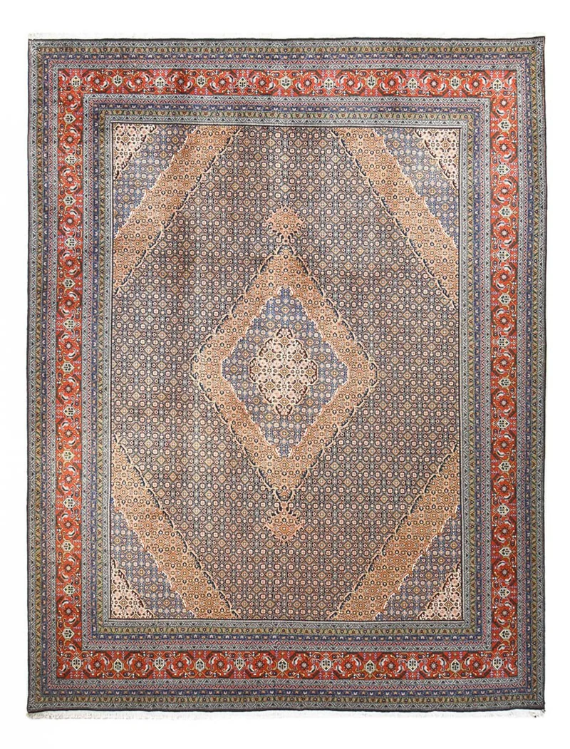Ardebil Teppich 292x400cm - Perserteppich - hellchoco