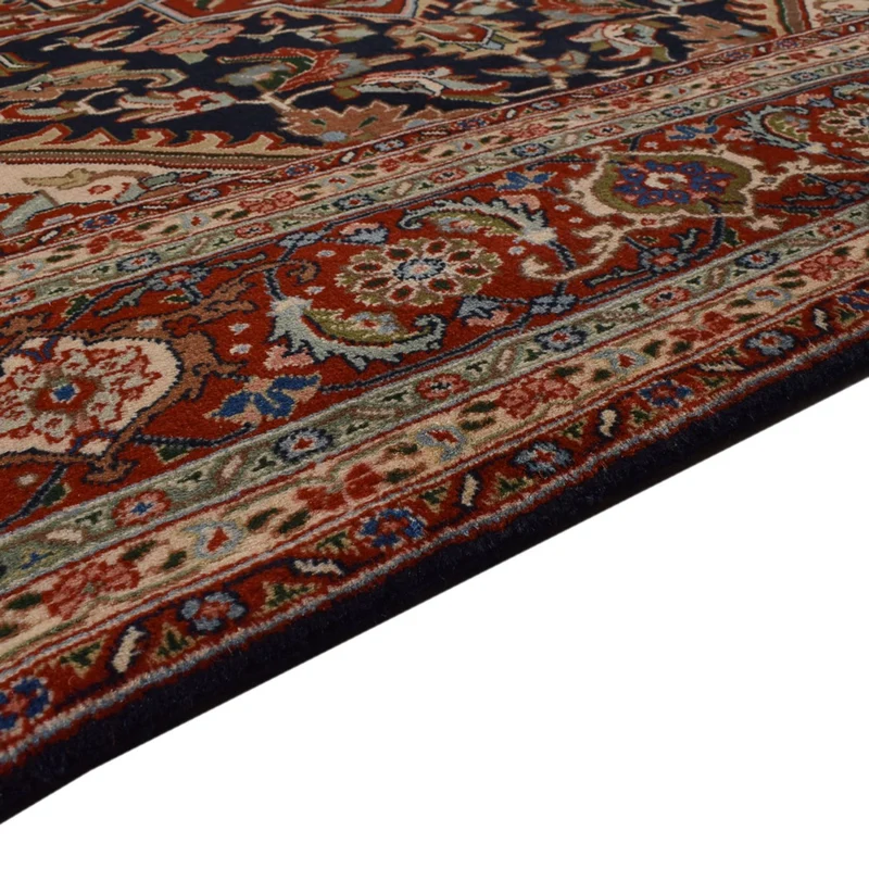 Ardebil Teppich 196x288cm - Perserteppich - dunkelblau