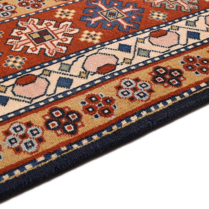 Ardebil Teppich 136x197cm - Perserteppich - dunkelblau