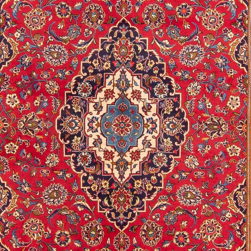 Perserteppich - Keshan - 193 x 297 cm - rot