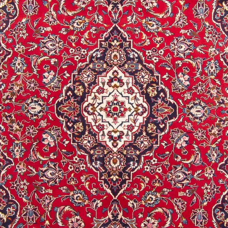 Perserteppich - Keshan - 194 x 296 cm - rot