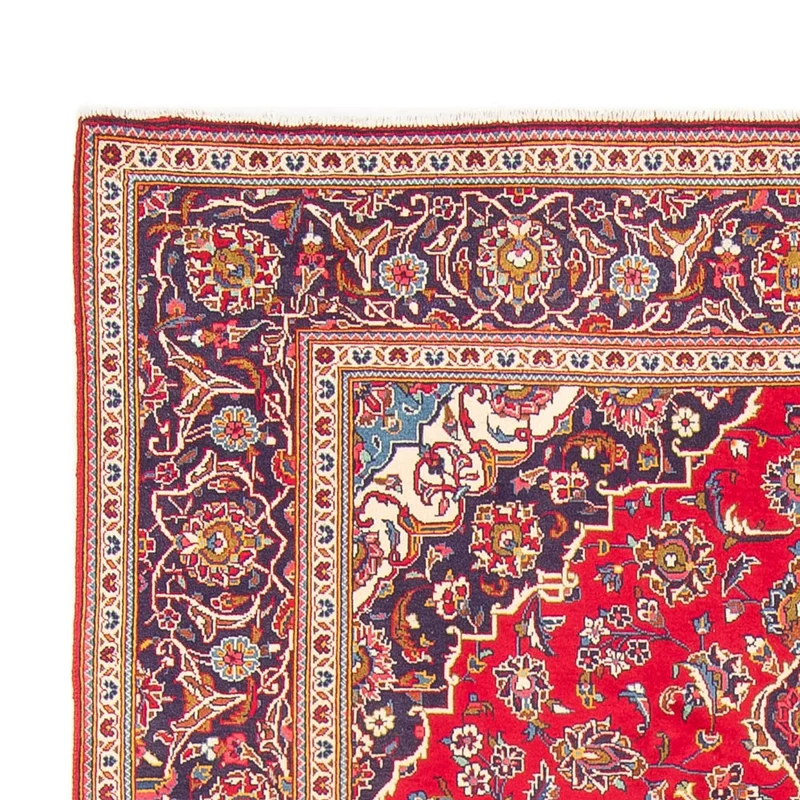 Keshan Teppich 196x295cm - Perserteppich - rot