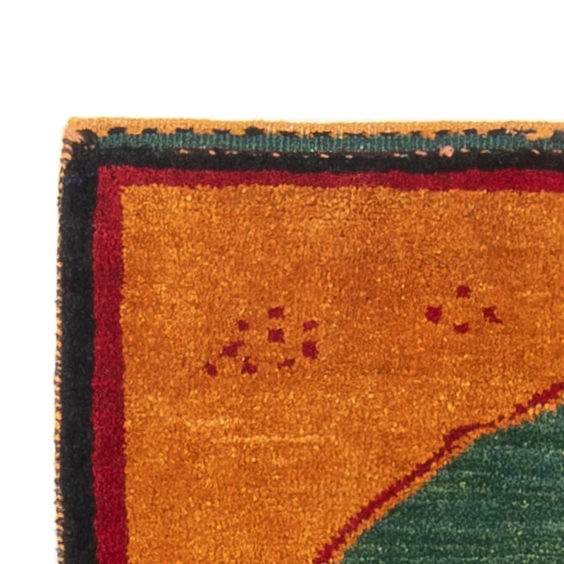 Gabbeh Persisch Teppich 72x265cm - Perserteppich Wollteppich - mehrfarbig