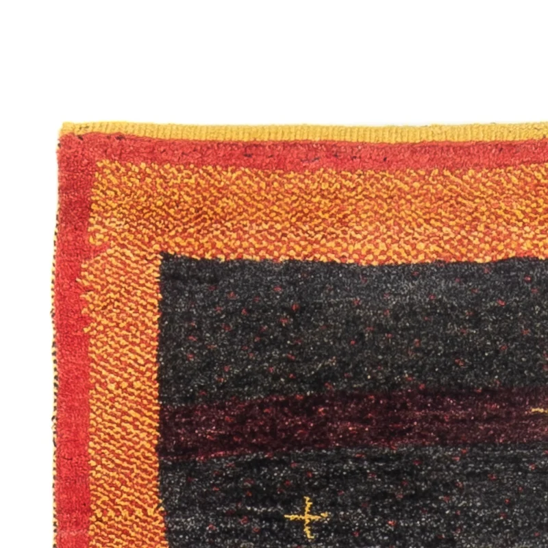 Gabbeh Persisch Teppich 86x260cm - Perserteppich Wollteppich - mehrfarbig