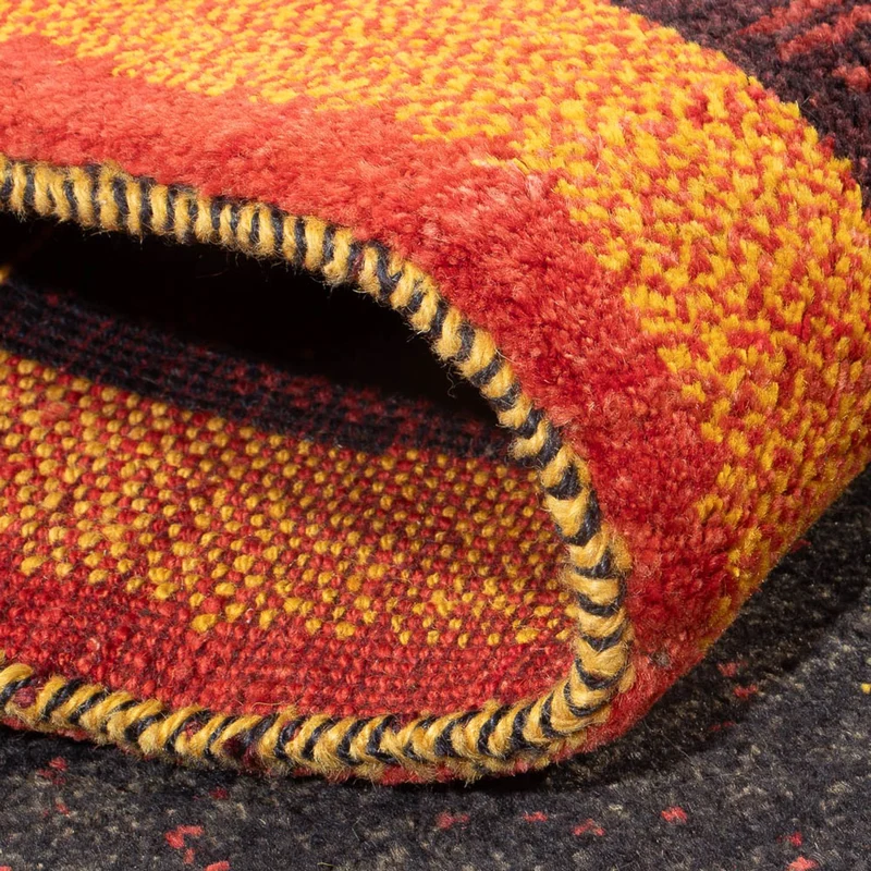 Gabbeh Persisch Teppich 86x260cm - Perserteppich Wollteppich - mehrfarbig