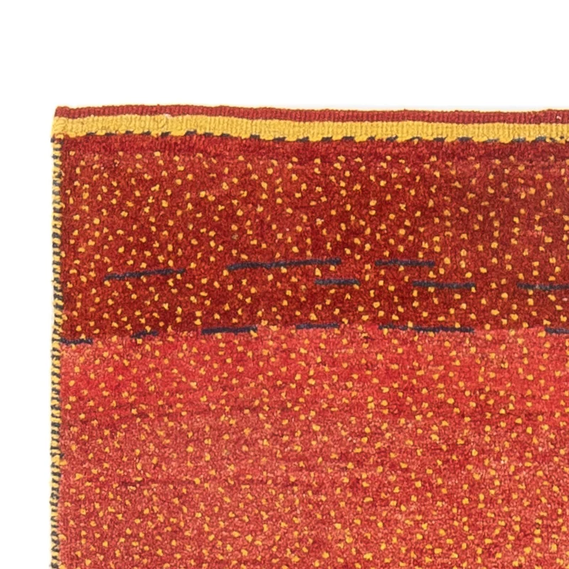 Gabbeh Persisch Teppich 84x237cm - Perserteppich Wollteppich - mehrfarbig