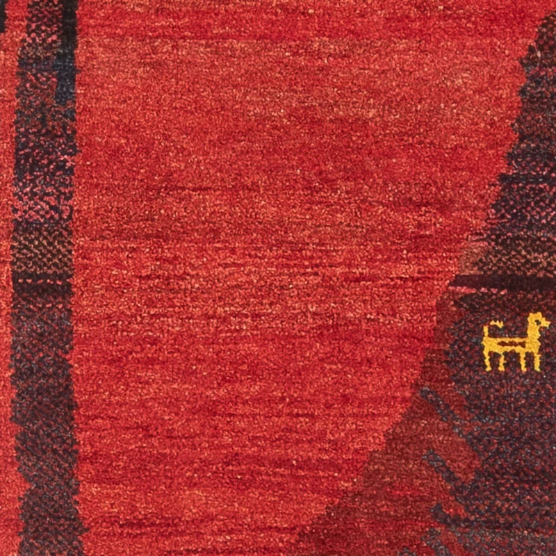 Gabbeh Persisch Teppich 73x230cm - Perserteppich Wollteppich - mehrfarbig
