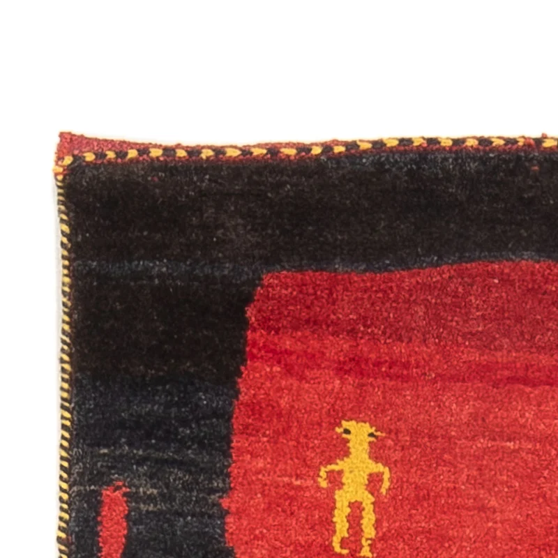 Gabbeh Persisch Teppich 73x230cm - Perserteppich Wollteppich - mehrfarbig