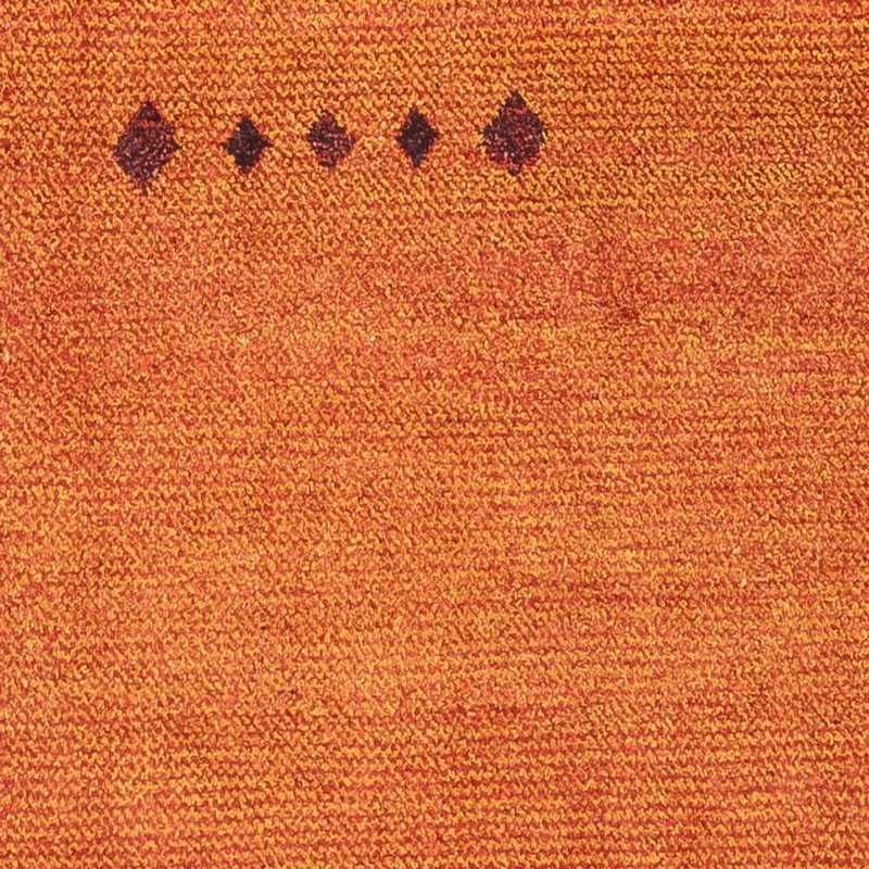 Gabbeh Persisch Teppich 87x247cm - Perserteppich Wollteppich - terrakotta