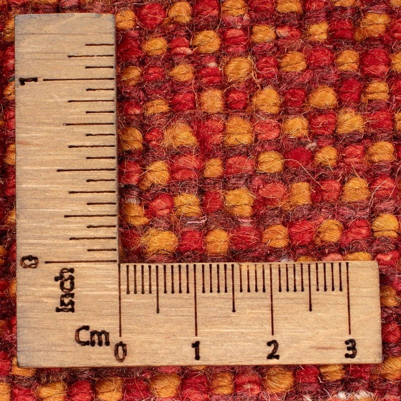 Gabbeh Persisch Teppich 87x247cm - Perserteppich Wollteppich - terrakotta