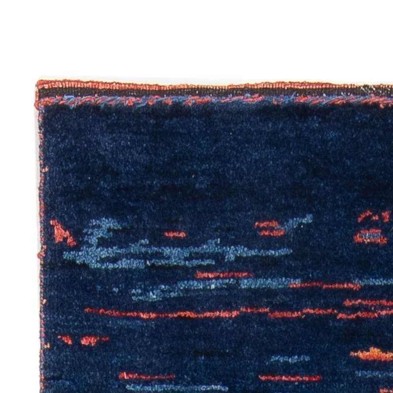 Gabbeh Persisch Teppich 80x279cm - Perserteppich Wollteppich - mehrfarbig