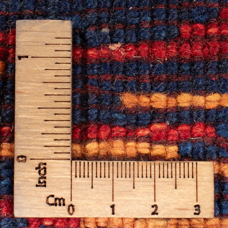 Gabbeh Persisch Teppich 80x279cm - Perserteppich Wollteppich - mehrfarbig